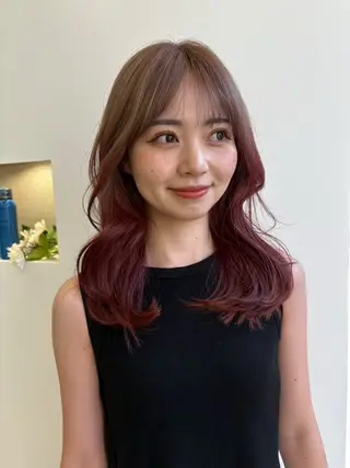 カラー 🌟カットモデル募集 ！酒井亜美のヘアスタイル
