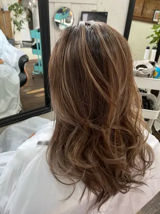 ロング 紙屋 隼人のヘアスタイル