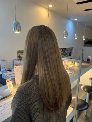 ロング カラー 中居 蒼士のヘアスタイル