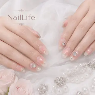 ネイル Naho久屋大通🎀 ワンホン長さだし🫧のネイルデザイン