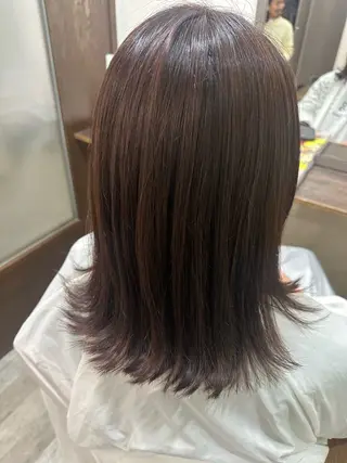 ミディアム 倉守 まいのヘアスタイル
