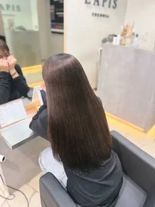 ロング カラー ミルクティーベージュ MAIのヘアスタイル