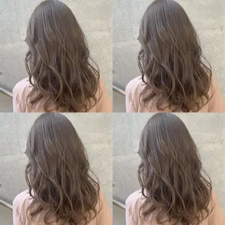 セミロング カラー 澤村 志織のヘアスタイル