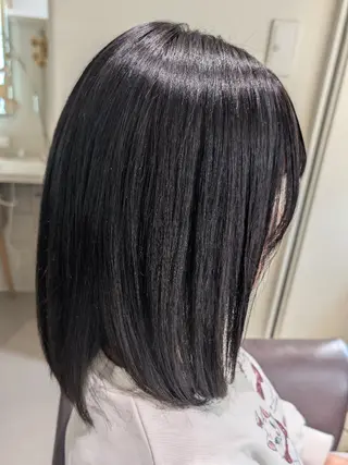 ミディアム カラー AGREE たくみのヘアスタイル