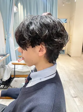パーマ メンズ 渡邉 まどかのヘアスタイル
