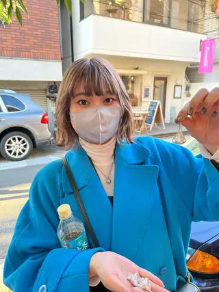 ショート カラー eri kinjoのヘアスタイル