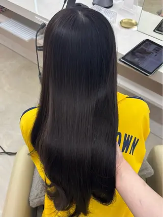 ロング カラー XELM高崎 nearaのヘアスタイル
