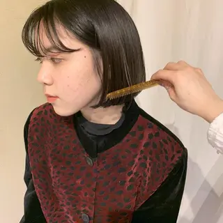 ショート ヘアアレンジ 本間 結衣のヘアスタイル