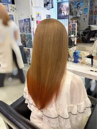 カラー ハイトーン💫 オタク美容師ばっしーのヘアスタイル