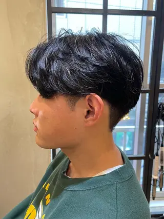 ショート パーマ メンズ メンズ特化 TAKE高崎のヘアスタイル