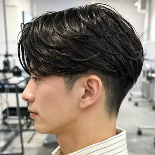 パーマ メンズ メンズ清潔感のプロ 💈メンズパーマ藤田のヘアスタイル