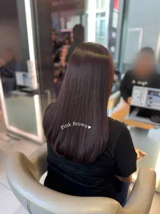 ロング カラー 🤍たむら みなみ 銀座🤍のヘアスタイル