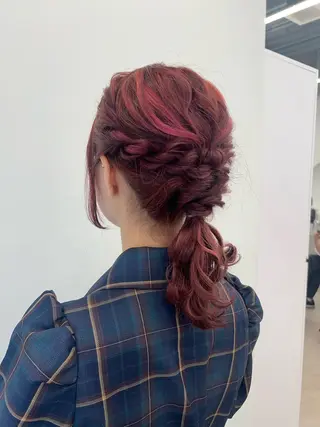 ヘアアレンジ アレンジ/ブラウン カラー HARU🕯のその他イメージ