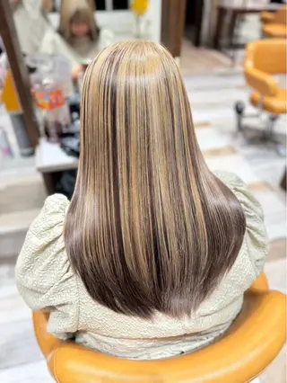 カラー 松本 ヒユウのヘアスタイル