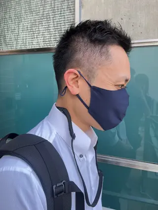 ショート メンズ 久木原 ゆりのヘアスタイル