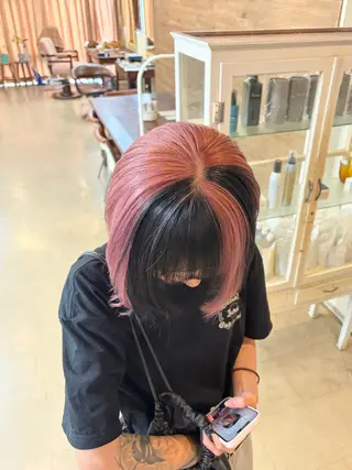 ショート 美容室はなこ✳︎ むうのヘアスタイル