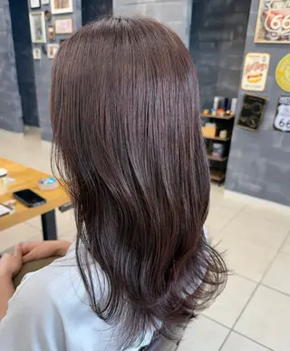 ロング カラー 💎透明感カラー💎 🌟佐藤壮也🌟のヘアスタイル