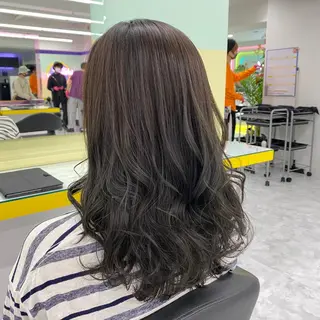 セミロング カラー ヘアアレンジ mai🍑暖色カラー /レイヤー💖のヘアスタイル