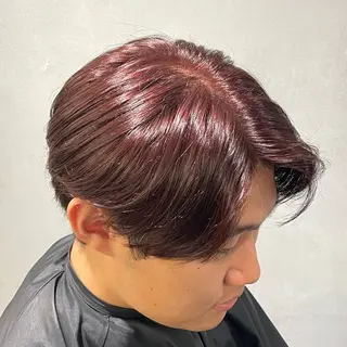 ミディアム カラー ヘアアレンジ メンズ fifth 石川 凪のヘアスタイル
