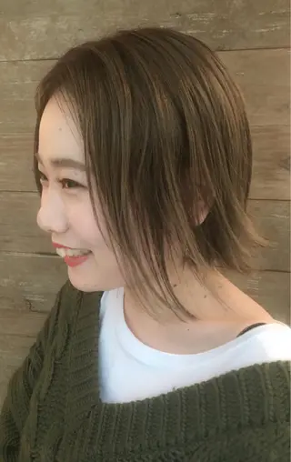 ショート 中田 敏明のヘアスタイル