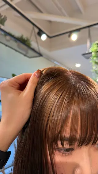カラー 透明感カラー 【yate'】rinのヘアスタイル