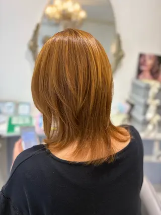 ミディアム MASUMI／ 川西能勢口LUMIAのヘアスタイル