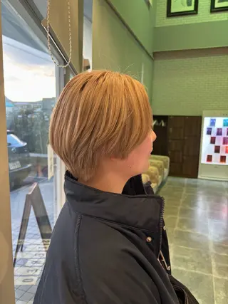 ショート カラー 🫧古田 穂香🫧パーマモデルのヘアスタイル
