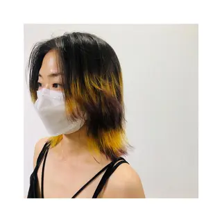 ミディアム カラー 高山りな🌼 (メンズも可能です)のヘアスタイル