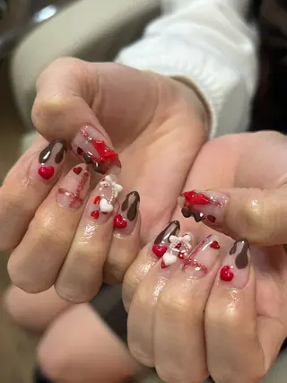ネイル KUU🎀♥⑅ フィルイン対応サロンのネイルデザイン