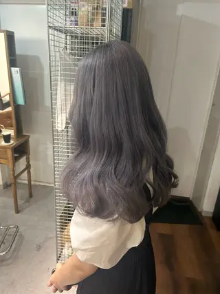 セミロング カラー 🌸MAYU🌸 ハイトーン➕レイヤーのヘアスタイル