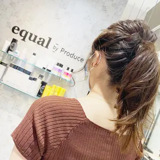 セミロング アイリスト 蓑島伶奈の眉毛・アイブロウイメージ