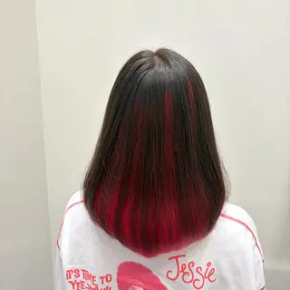 カラー 高橋 南波のヘアスタイル