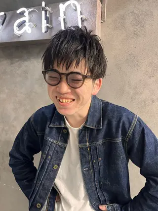 ショート 渋谷ショート、パーマ 美容師vain はるのヘアスタイル