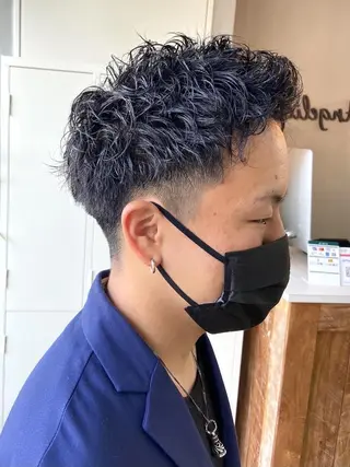 メンズ NUMBER天王寺 ほたる⭐️のヘアスタイル
