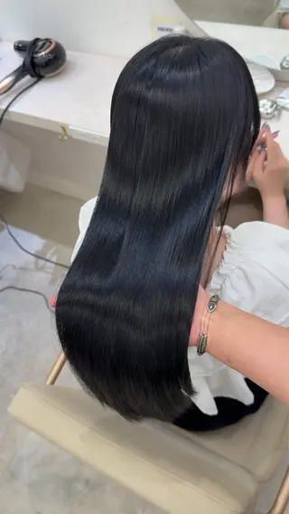 ロング 髪質改善× ブリーチなしyutoのヘアスタイル