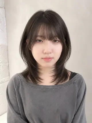 カラー レイヤーカット TENSHOのヘアスタイル