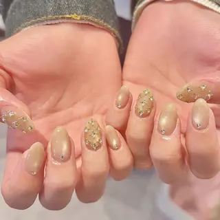 ネイル 🎀kira 長さだし💗モチ最高のネイルデザイン
