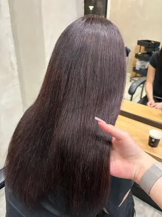 カラー かわうち れなのヘアスタイル