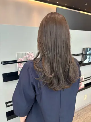 ロング カラー ヘアアレンジ 透明感カラー/ レイヤーkotonoのヘアスタイル