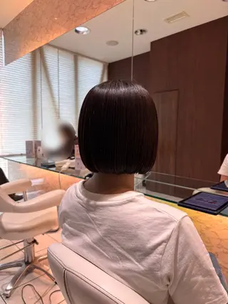 ショート 長南 迅人のヘアスタイル