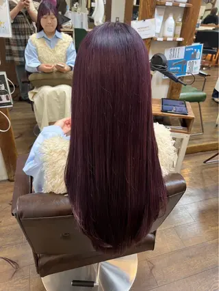 カラー 三宅　デザインカラー 透明感カラー✨のヘアスタイル