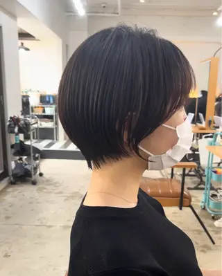 ショート ショートヘア、ボブ こやさん　コヤマのヘアスタイル