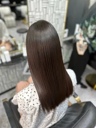 ロング 北村 理奈のヘアスタイル