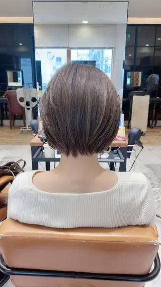 ショート 新宿　ショート・ボブ カットモデル募集のヘアスタイル