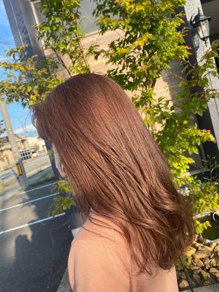 ロング カラー 似合わせ/顔周り 💛Mayuka🧡のヘアスタイル