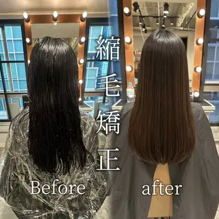 ロング カラー 🌙縮毛矯正/上品 カラー/芦川優磨のヘアスタイル