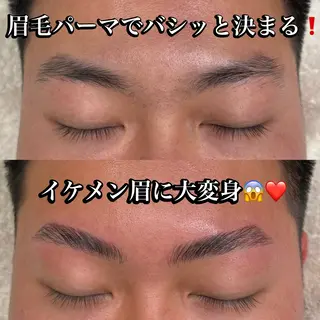 メンズ アイブロウ 海外風眉毛特化🤎 Nanase.libの眉毛・アイブロウイメージ