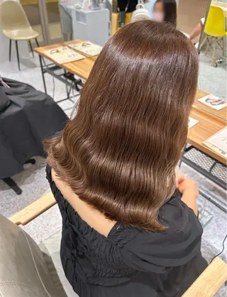 セミロング hair&eye🎀 /momoKaのヘアスタイル