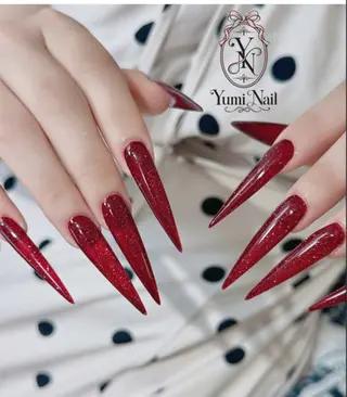 ネイル YumiNail 長さだし&ハンドケアのネイルデザイン