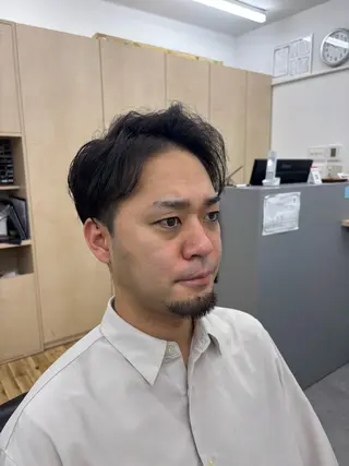 ミディアム メンズ 松澤 侑哉のヘアスタイル